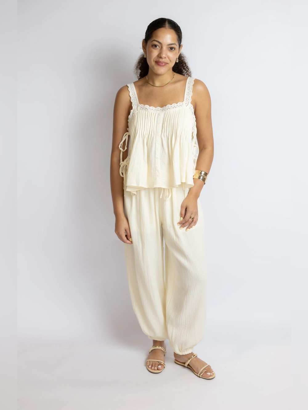 Laine Gauze Pant Set